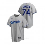 Maglia Baseball Uomo Los Angeles Dodgers Kenley Jansen Replica Road Grigio