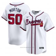 Maglia Baseball Uomo Atlanta Braves Charlie Morton Home Limited Bianco