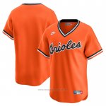 Maglia Baseball Uomo Baltimore Orioles Cooperstown Collection Limited Arancione