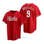 Maglia Baseball Uomo Cincinnati Reds Mike Moustakas Replica Rosso