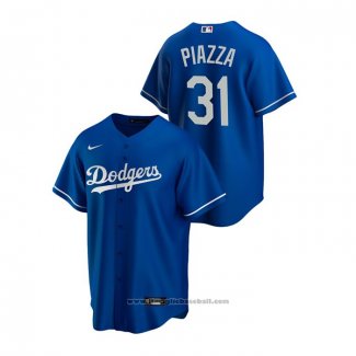 Maglia Baseball Uomo Los Angeles Dodgers Mike Piazza Replica Alternato Blu