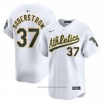 Maglia Baseball Uomo Oakland Athletics Tyler Soderstrom Home Limited Bianco