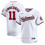 Maglia Baseball Uomo Washington Nationals Ryan Zimmerman Home Limited Bianco