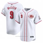 Maglia Baseball Uomo Cincinnati Reds Matt Mclain Home Limited Bianco