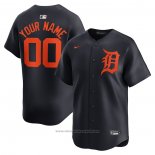 Maglia Baseball Uomo Detroit Tigers Alternato Limited Personalizzate Blu
