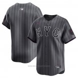 Maglia Baseball Uomo New York Mets 2024 City Connect Limited Grafito