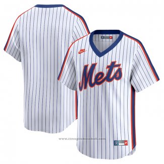 Maglia Baseball Uomo New York Mets Cooperstown Collection Limited Bianco