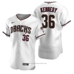 Maglia Baseball Uomo Arizona Diamondbacks Ian Kennedy Autentico Home Bianco