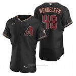 Maglia Baseball Uomo Arizona Diamondbacks J.b. Wendelken Autentico Alternato Nero