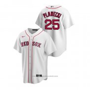 Maglia Baseball Uomo Boston Red Sox Kevin Plawecki Replica Home Bianco