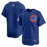 Maglia Baseball Uomo Chicago Cubs Alternato Limited Blu