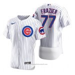 Maglia Baseball Uomo Chicago Cubs Clint Frazier Autentico Home Bianco