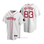 Maglia Baseball Uomo Boston Red Sox Eduard Bazardo Replica Bianco