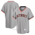 Maglia Baseball Uomo Detroit Tigers Road Cooperstown Collection Grigio