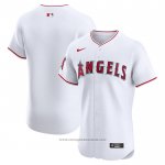 Maglia Baseball Uomo Los Angeles Angels Home Elite Bianco