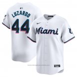 Maglia Baseball Uomo Miami Marlins Jesus Luzardo Home Limited Bianco