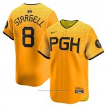 Maglia Baseball Uomo Pittsburgh Pirates Willie Stargell City Connect Limited Oro