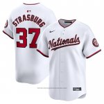 Maglia Baseball Uomo Washington Nationals Stephen Strasburg Home Limited Bianco