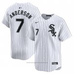 Maglia Baseball Uomo Chicago White Sox Tim Anderson Home Limited Bianco