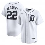 Maglia Baseball Uomo Detroit Tigers Parker Meadows Home Limited Bianco