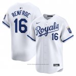 Maglia Baseball Uomo Kansas City Royals Hunter Renfroe Home Limited Bianco